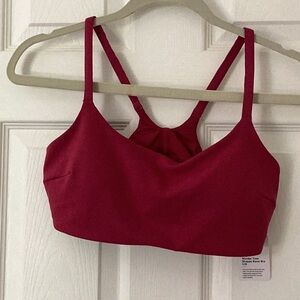 Lululemon Pink Sports Bra Intimates Racerback